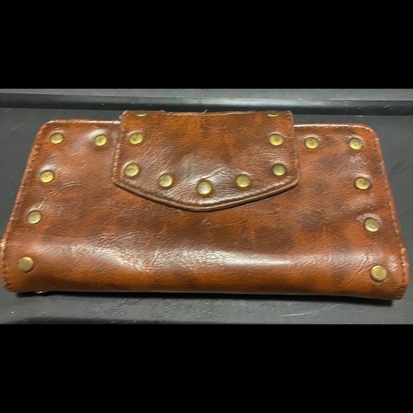 Braciano brown leather wallet